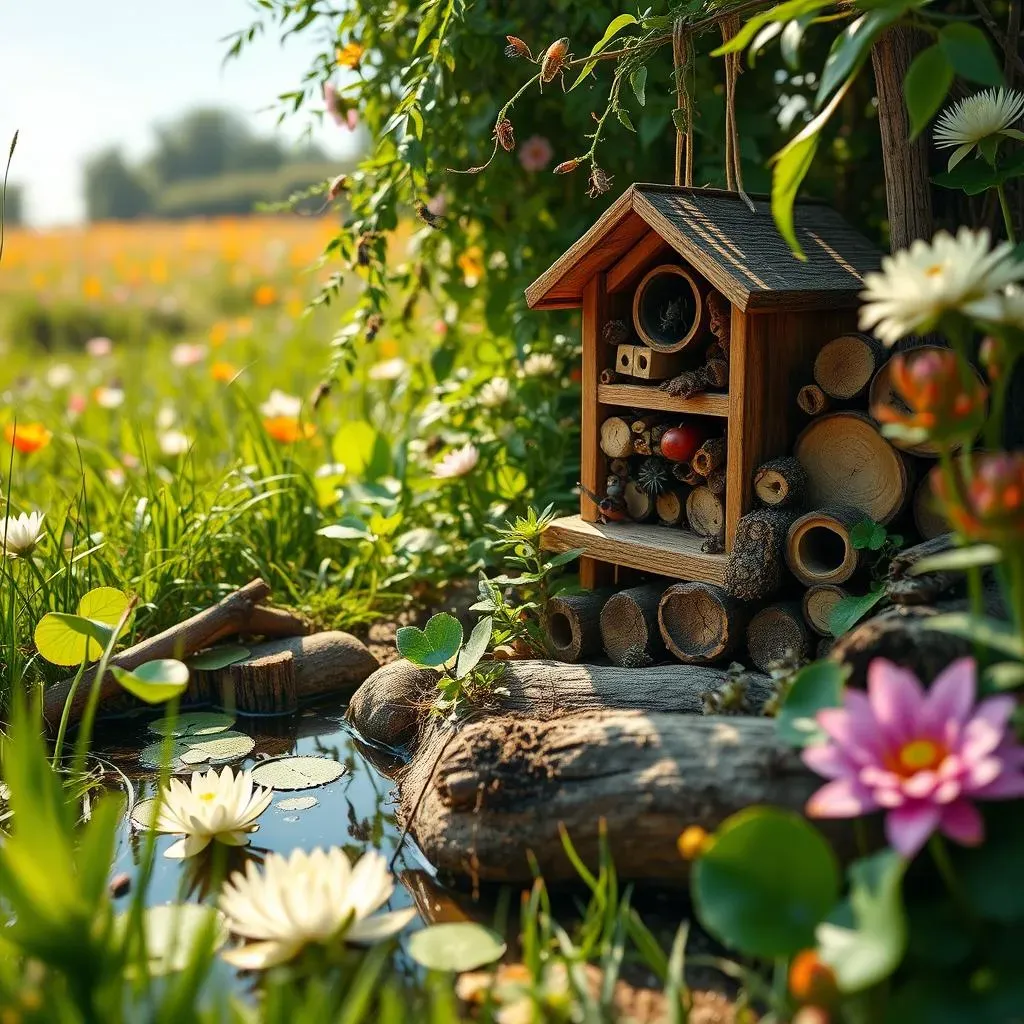 Aménager des habitats : Comment créer un coin biodiversité dans son jardin ?