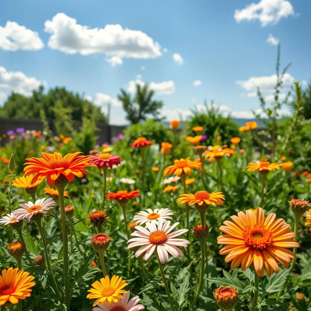 Choisir les bonnes fleurs ornementales pour terrain sec