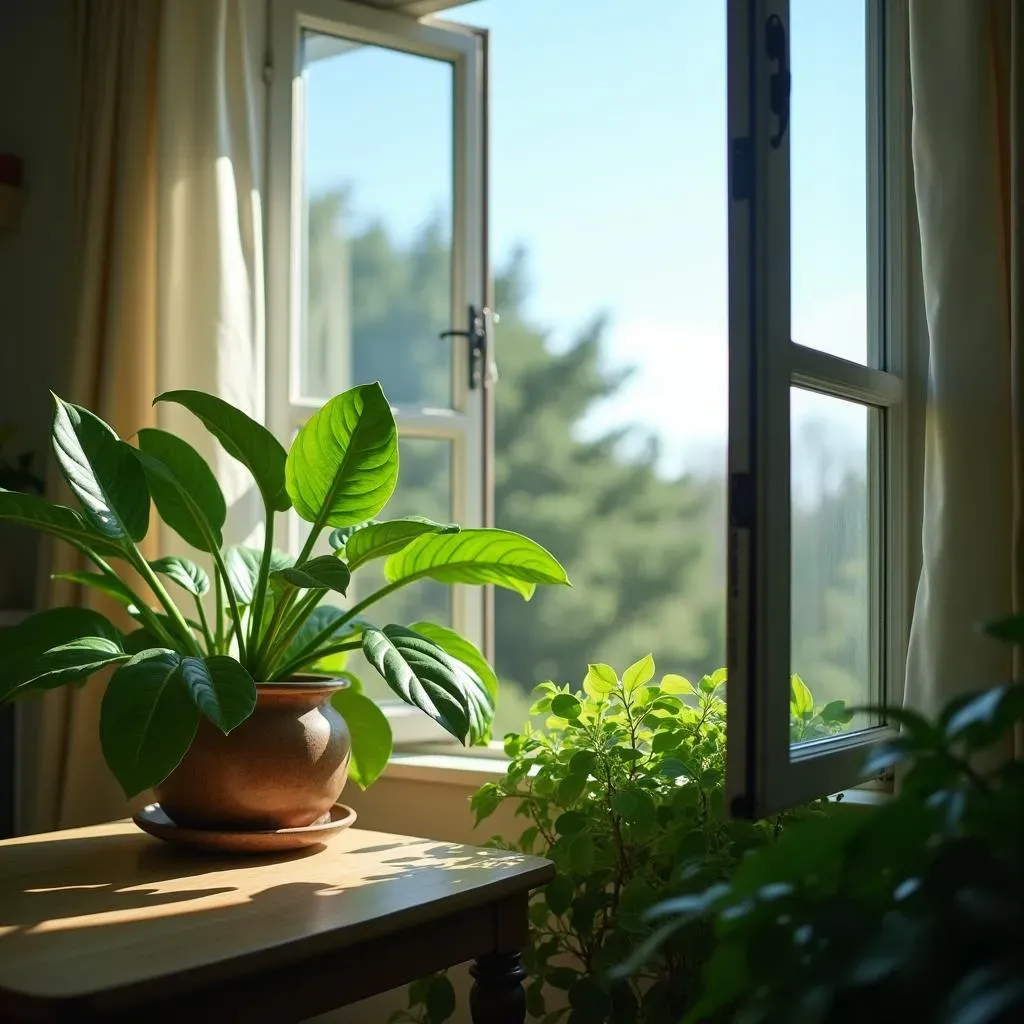 Comment les plantes purifient l'air de nos maisons