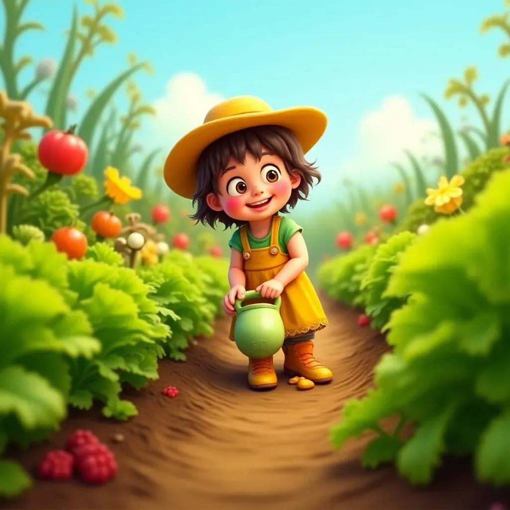 Creating a Child's Vegetable Garden