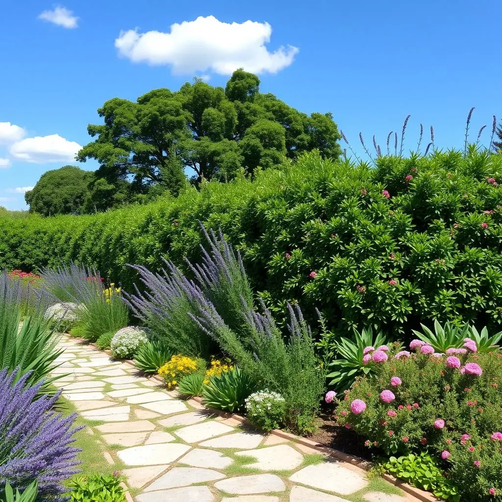 Incroyable création de haies naturelles pour jardin écologique