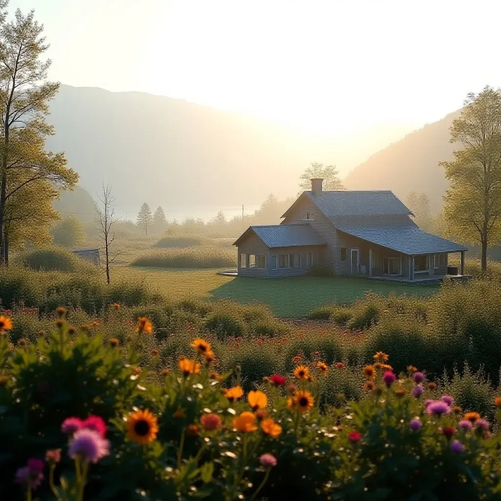 Gîte Ferme au Jardin Potager Sainte-Rose-du-Nord