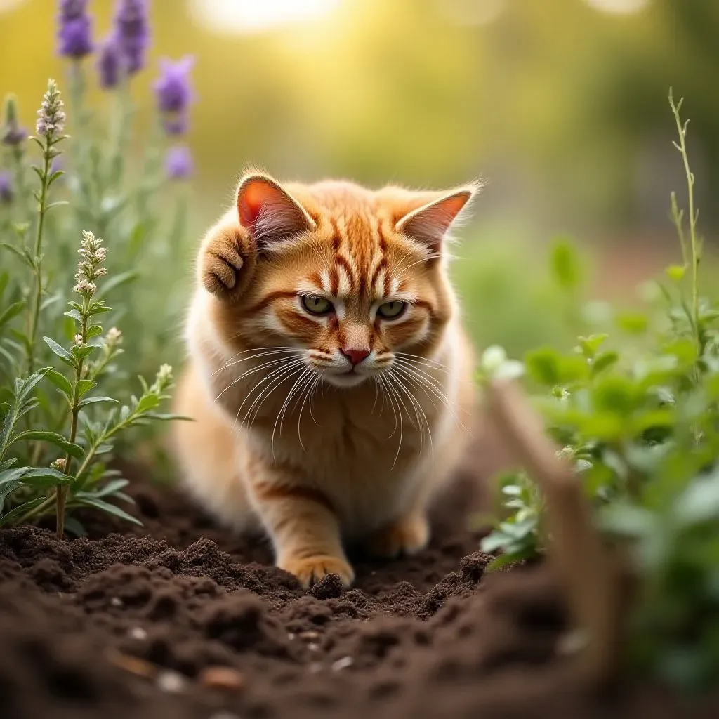 How to Keep Cats Out of Your Vegetable Garden