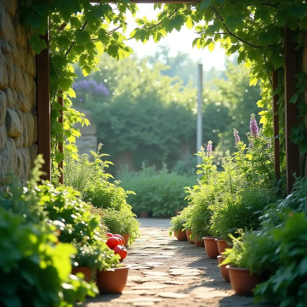 Jardin Potager à l'Ombre