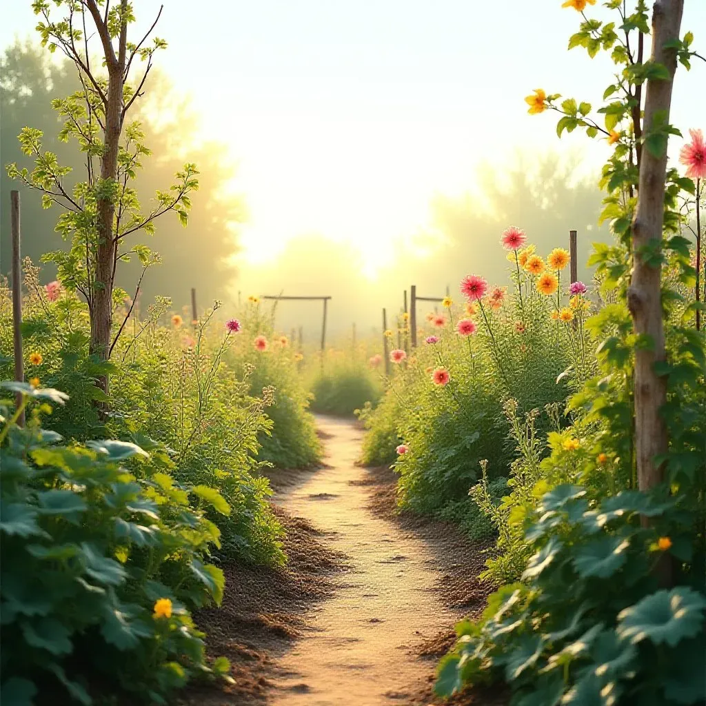 Jardin Potager en Avril