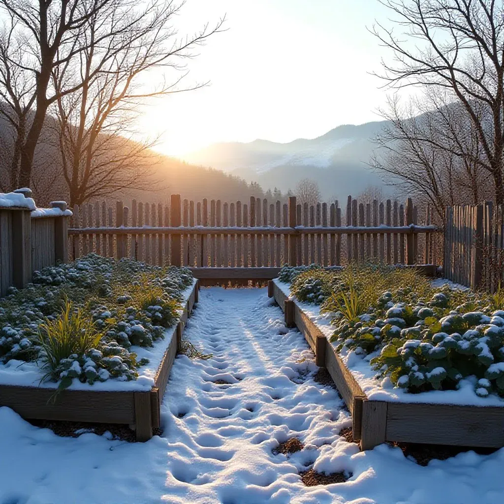Jardin Potager en Février