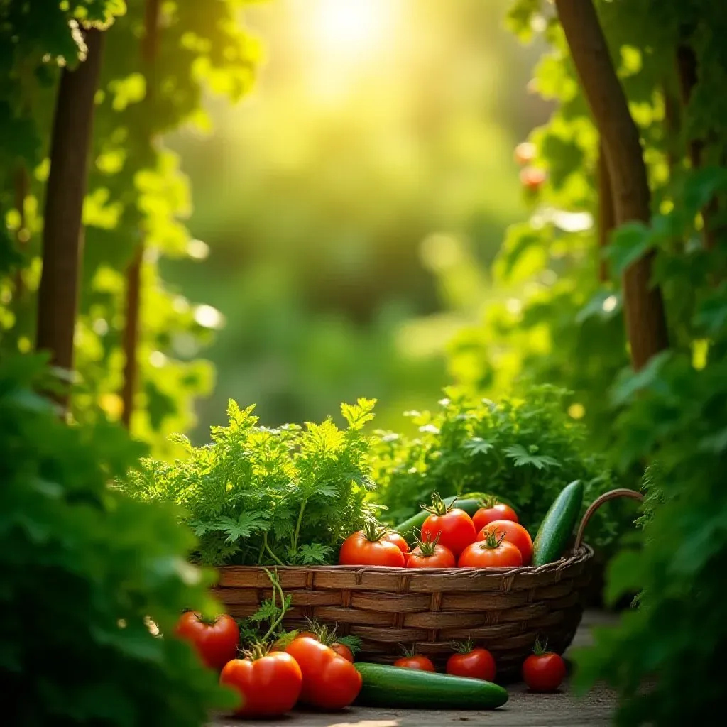 Jardin Potager Juillet