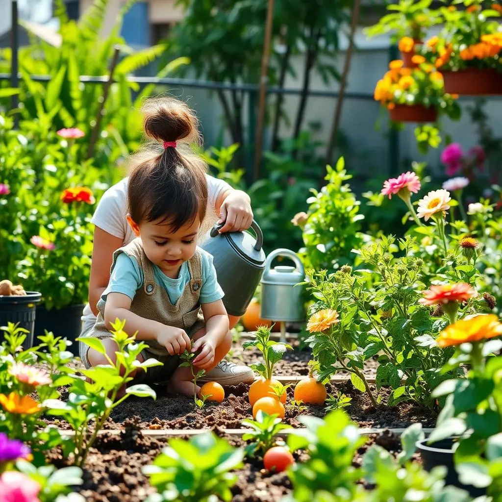 Le rôle des parents et des éducateurs dans l'initiation des enfants au jardinage urbain avec enfants