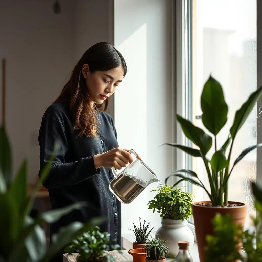L'entretien simplifié des plantes minimalistes