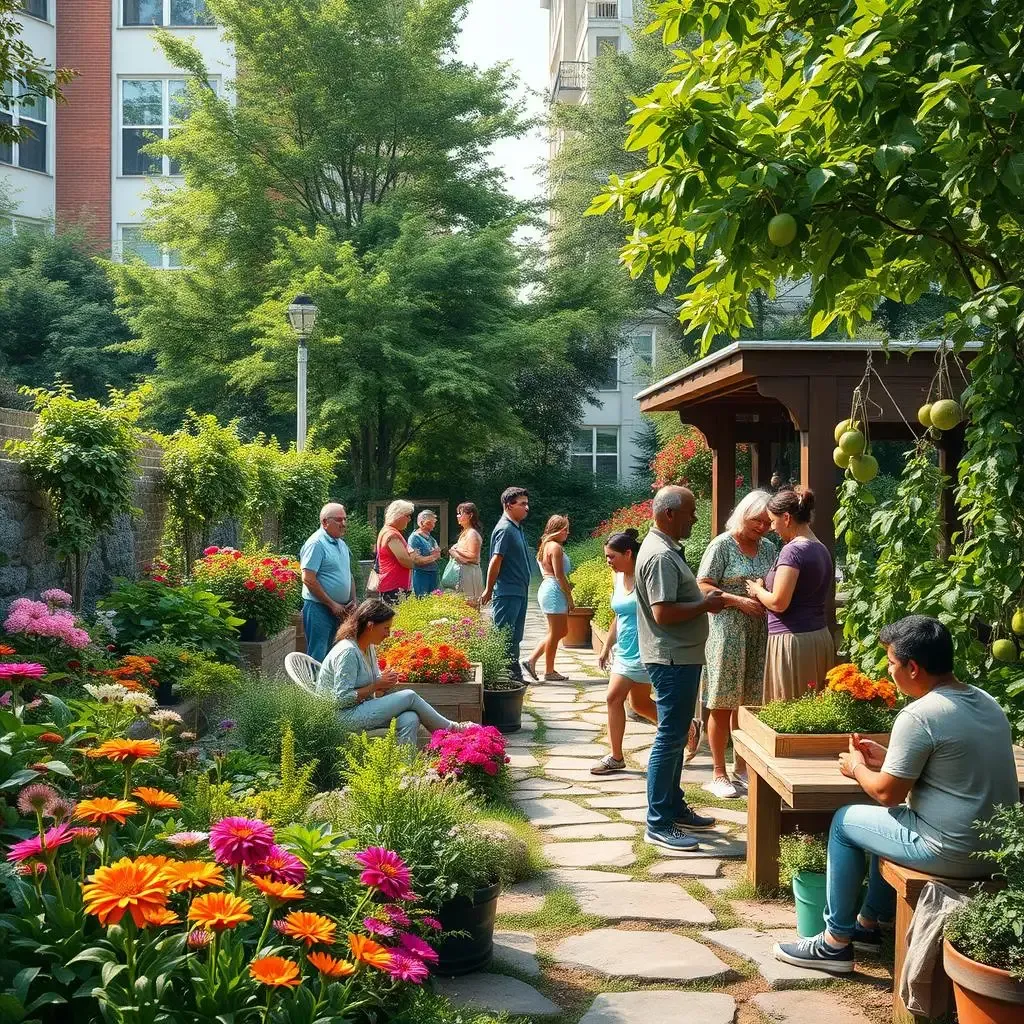 Les avantages d'un jardin écologique en ville pour la communauté