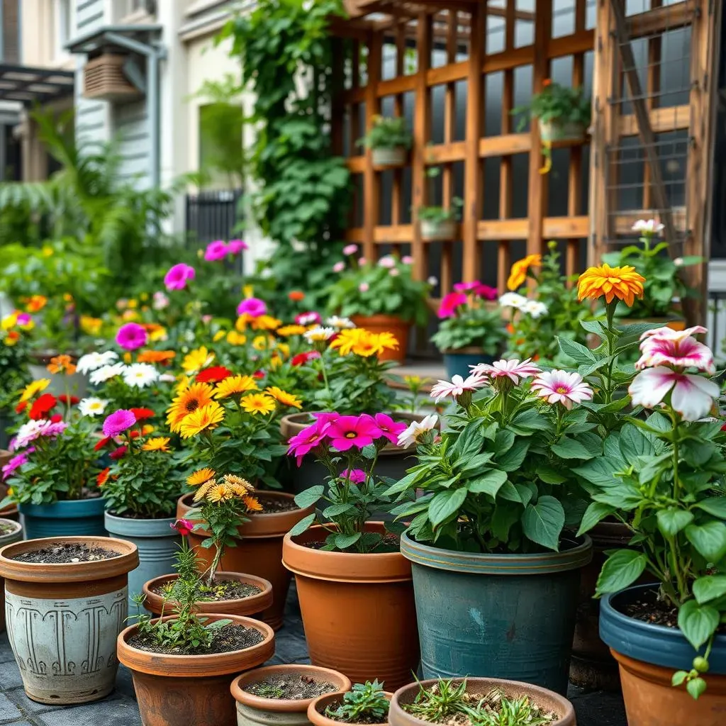 Les différents types de pots pour un jardin urbain : Avantages et inconvénients