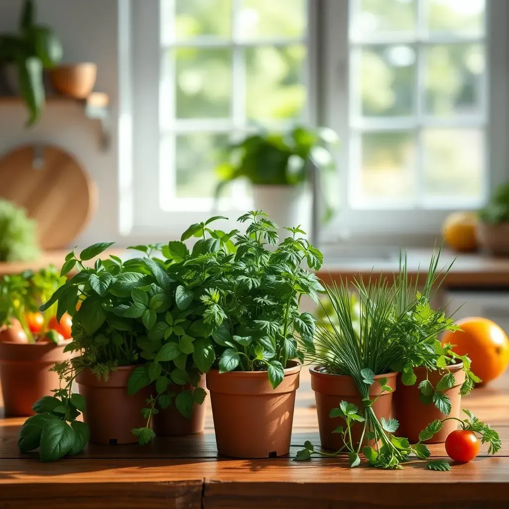 Plantes aromatiques pour les petites cuisines : le goût et le parfum en prime