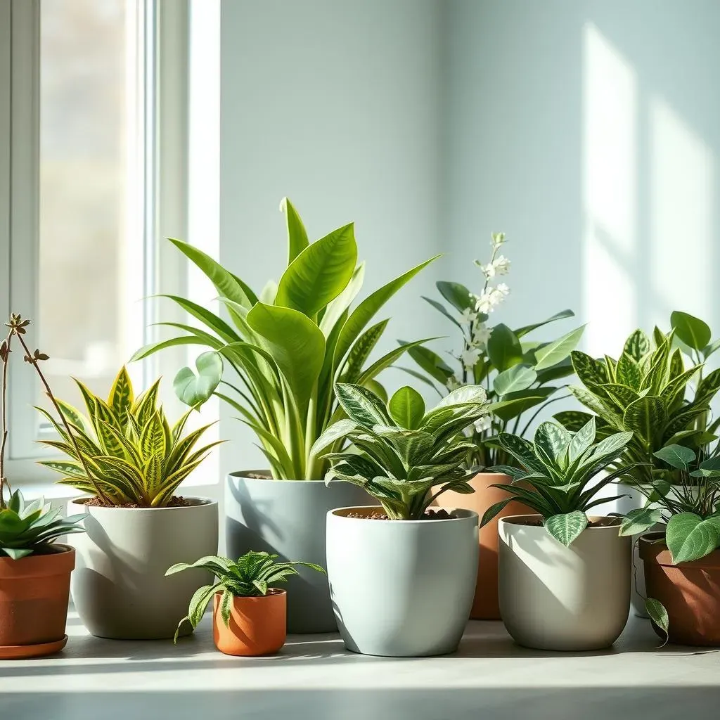 Les meilleures plantes d'intérieur en pots auto-arrosants