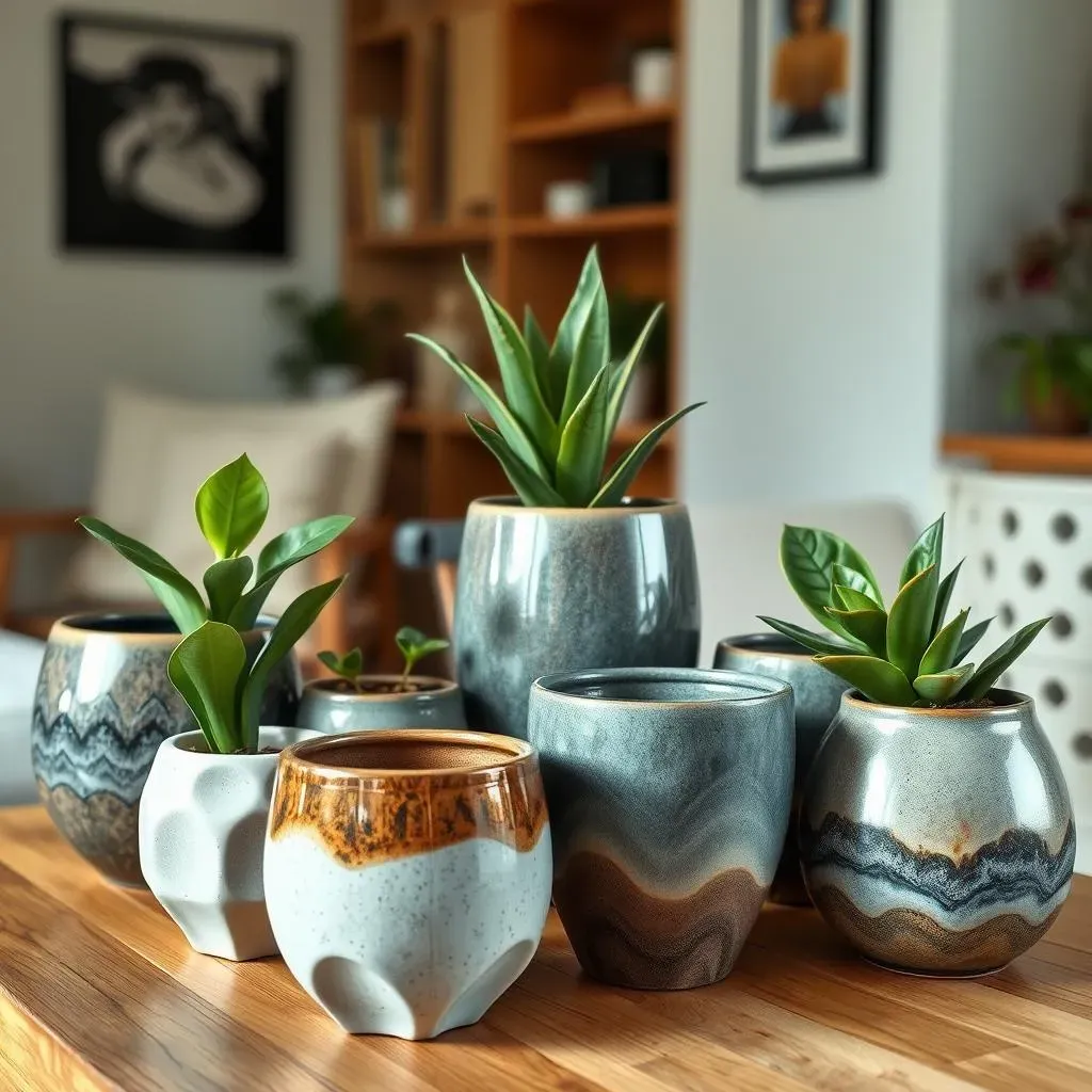 Les meilleurs pots décoratifs pour plantes d'intérieur