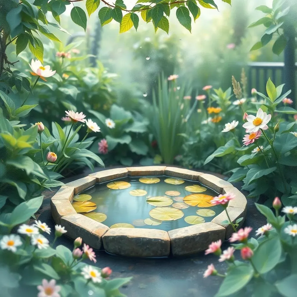 Récupérer l'eau : une autre astuce pour votre jardin